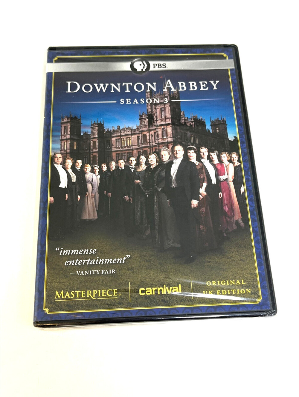 Downton Abbey - Season 3 - Original UK Edition - Brand New Sealed - DVD